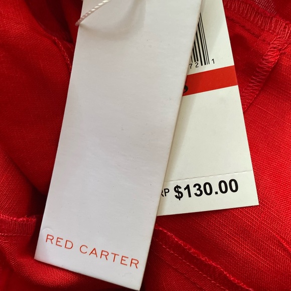 Red Carter Audrey Crop Top Red XS - Picture 5 of 5